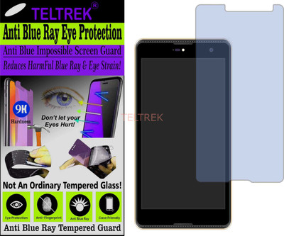 TELTREK Tempered Glass Guard for MICROMAX CANVAS FIRE 5 Q386 (Impossible UV AntiBlue Light)(Pack of 1)