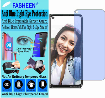 Fasheen Tempered Glass Guard for HTC U20 5G (Impossible UV AntiBlue Light)(Pack of 1)