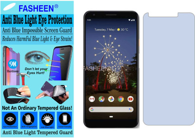 Fasheen Tempered Glass Guard for GOOGLE PIXEL 3AXL (Impossible UV AntiBlue Light)(Pack of 1)