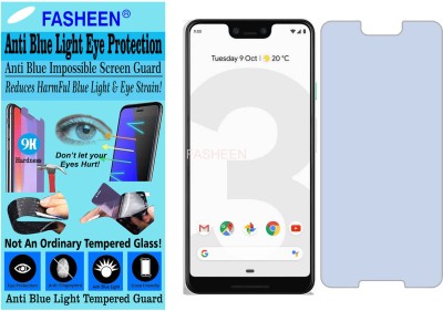 Fasheen Tempered Glass Guard for GOOGLE PIXEL 3 XL (Impossible UV AntiBlue Light)(Pack of 1)