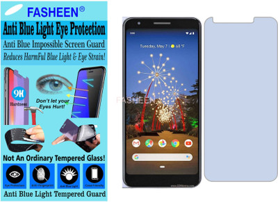 Fasheen Tempered Glass Guard for GOOGLE PIXEL 3A (Impossible UV AntiBlue Light)(Pack of 1)