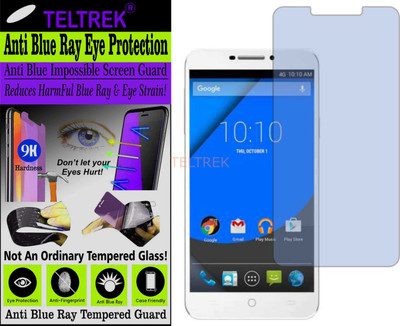 TELTREK Tempered Glass Guard for MICROMAX YU5510A (YU YUREKA PLUS) (Impossible UV AntiBlue Light)(Pack of 1)