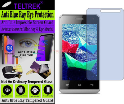 TELTREK Tempered Glass Guard for MICROMAX BOLT Q324 (Impossible UV AntiBlue Light)(Pack of 1)