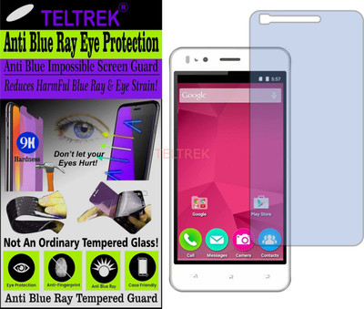 TELTREK Tempered Glass Guard for MICROMAX BOLT SELFIE Q424 (Impossible UV AntiBlue Light)(Pack of 1)