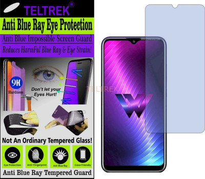 TELTREK Tempered Glass Guard for LG W30 PRO (Impossible UV AntiBlue Light)(Pack of 1)