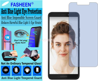 Fasheen Tempered Glass Guard for GIONEE F205 (Impossible UV AntiBlue Light)(Pack of 1)