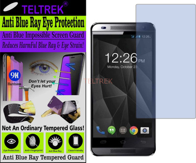TELTREK Tempered Glass Guard for MICROMAX A096 (CANVAS FIRE 3) (Impossible UV AntiBlue Light)(Pack of 1)