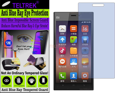 TELTREK Tempered Glass Guard for XIAOMI MI3 (Impossible UV AntiBlue Light)(Pack of 1)