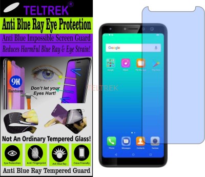 TELTREK Tempered Glass Guard for MICROMAX CANVAS INFINITY PRO (Impossible UV AntiBlue Light)(Pack of 1)