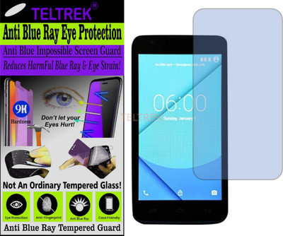 TELTREK Tempered Glass Guard for MICROMAX BOLT Q383 (Impossible UV AntiBlue Light)(Pack of 1)