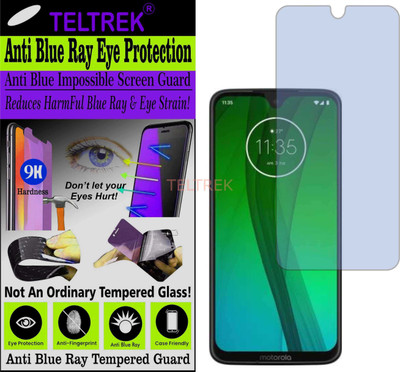 TELTREK Tempered Glass Guard for MOTOROLA MOTO G7 (Impossible UV AntiBlue Light)(Pack of 1)