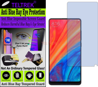 TELTREK Tempered Glass Guard for MI MIX 2S (Impossible UV AntiBlue Light)(Pack of 1)