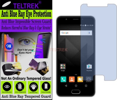 TELTREK Tempered Glass Guard for MICROMAX YU MICROMAX YUREKA BLACK (Impossible UV AntiBlue Light)(Pack of 1)