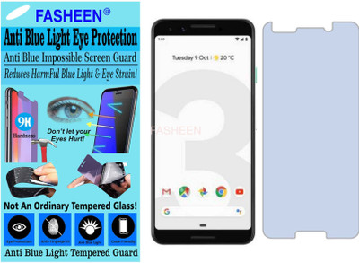 Fasheen Tempered Glass Guard for GOOGLE PIXEL 3 (Impossible UV AntiBlue Light)(Pack of 1)