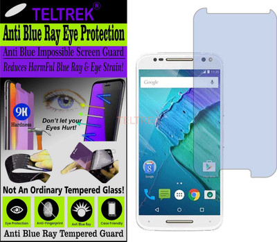 TELTREK Tempered Glass Guard for MOTOROLA MOTO X PURE (Impossible UV AntiBlue Light)(Pack of 1)