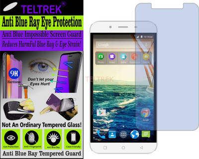 TELTREK Tempered Glass Guard for MICROMAX Q391 (CANVAS DOODLE 4) (Impossible UV AntiBlue Light)(Pack of 1)