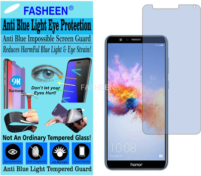 Fasheen Tempered Glass Guard for HUAWEI HONOR 7X (Impossible UV AntiBlue Light)(Pack of 1)