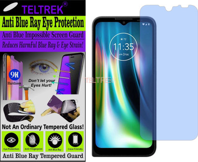 TELTREK Tempered Glass Guard for MOTOROLA MOTO DEFY 2021 (Impossible UV AntiBlue Light)(Pack of 1)