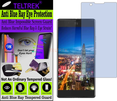 TELTREK Tempered Glass Guard for MICROMAX YU MICROMAX YUTOPIA (Impossible UV AntiBlue Light)(Pack of 1)