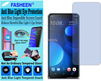 Fasheen Tempered Glass Guard for HTC DESIRE 19 PLUS (Impossible UV AntiBlue Light)(Pack of 1)