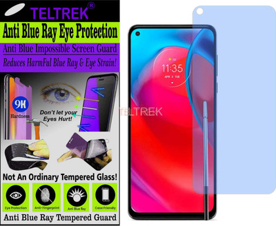 TELTREK Tempered Glass Guard for MOTO G STYLUS 5G (Impossible UV AntiBlue Light)(Pack of 1)