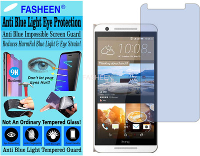 Fasheen Tempered Glass Guard for HTC E9S DUAL SIM (Impossible UV AntiBlue Light)(Pack of 1)