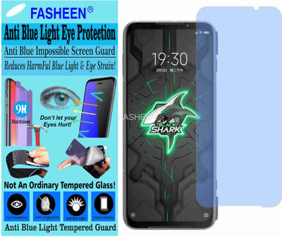 Fasheen Tempered Glass Guard for BLACK SHARK 3S (Impossible UV AntiBlue Light)(Pack of 1)