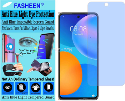 Fasheen Tempered Glass Guard for HUAWEI HONOR Y7A (Impossible UV AntiBlue Light)(Pack of 1)