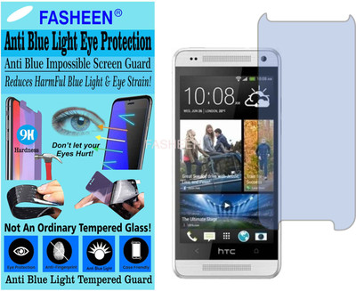 Fasheen Tempered Glass Guard for HTC ONE MINI (Impossible UV AntiBlue Light)(Pack of 1)