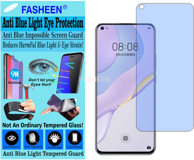 Fasheen Tempered Glass Guard for HUAWEI NOVA 7 5G (Impossible UV AntiBlue Light)(Pack of 1)