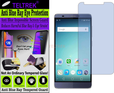 TELTREK Tempered Glass Guard for MICROMAX CANVAS MEGA 4G Q417 (Impossible UV AntiBlue Light)(Pack of 1)