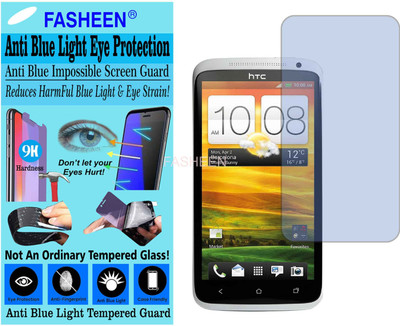 Fasheen Tempered Glass Guard for HTC DESIRE X DUAL SIM (Impossible UV AntiBlue Light)(Pack of 1)