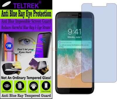 TELTREK Tempered Glass Guard for MICROMAX C2A+ (CANVAS 2 PLUS) 2018 (Impossible UV AntiBlue Light)(Pack of 1)