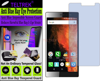 TELTREK Tempered Glass Guard for MICROMAX E485 (CANVAS 6) (Impossible UV AntiBlue Light)(Pack of 1)