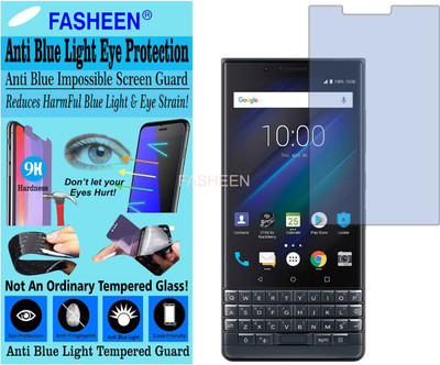Fasheen Tempered Glass Guard for BLACKBERRY KEY2 LITE (Impossible UV AntiBlue Light)(Pack of 1)