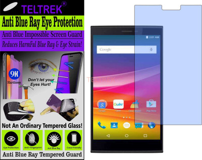 TELTREK Tempered Glass Guard for MICROMAX CANVAS PLAY (Impossible UV AntiBlue Light)(Pack of 1)