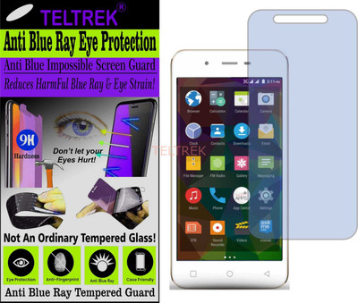 TELTREK Tempered Glass Guard for MICROMAX CANVAS SPARK 4G (Impossible UV AntiBlue Light)(Pack of 1)
