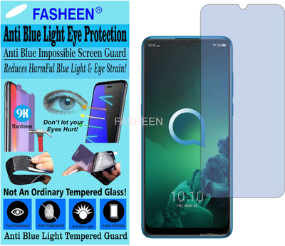 Fasheen Tempered Glass Guard for ALCATEL 3X 2019 (Impossible UV AntiBlue Light)(Pack of 1)