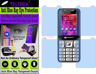 TELTREK Tempered Glass Guard for MICROMAX X752 (Impossible UV AntiBlue Light)(Pack of 1)