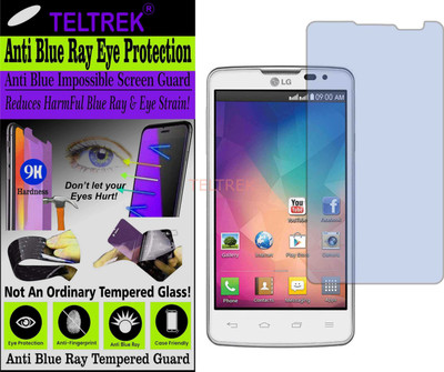 TELTREK Tempered Glass Guard for LG L60 (Impossible UV AntiBlue Light)(Pack of 1)