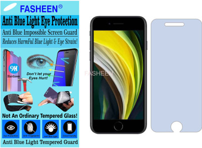 Fasheen Tempered Glass Guard for IPHONE SE 2 (Impossible UV AntiBlue Light)(Pack of 1)