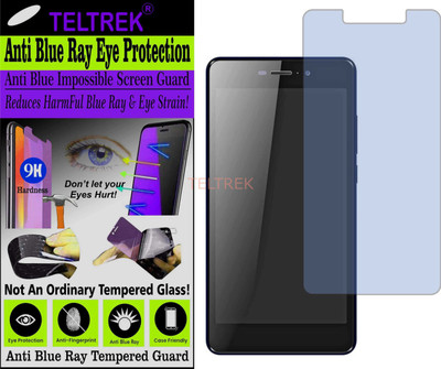 TELTREK Tempered Glass Guard for MICROMAX CANVAS MEGA E353 (Impossible UV AntiBlue Light)(Pack of 1)