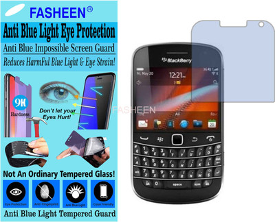 Fasheen Tempered Glass Guard for BLACKBERRY 9900 (Impossible UV AntiBlue Light)(Pack of 1)