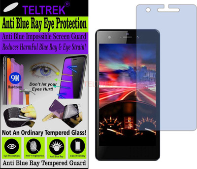 TELTREK Tempered Glass Guard for MICROMAX CANVAS NITRO 3 E352 (Impossible UV AntiBlue Light)(Pack of 1)