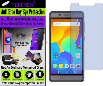 TELTREK Tempered Glass Guard for MICROMAX CANVAS EVOK POWER Q4260 (Impossible UV AntiBlue Light)(Pack of 1)