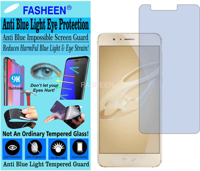Fasheen Tempered Glass Guard for HUAWEI HONOR 8 (Impossible UV AntiBlue)(Pack of 1)