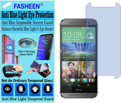 Fasheen Tempered Glass Guard for HTC ONE M8 32GB (Impossible UV AntiBlue Light)(Pack of 1)