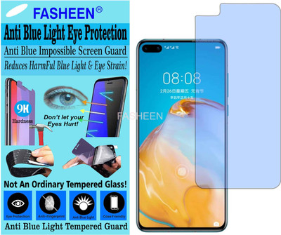 Fasheen Tempered Glass Guard for HUAWEI HONOR P40 4G (Impossible UV AntiBlue Light)(Pack of 1)