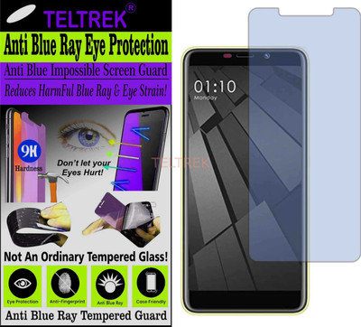 TELTREK Tempered Glass Guard for MOBIISTAR C2 (Impossible UV AntiBlue Light)(Pack of 1)