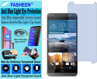 Fasheen Tempered Glass Guard for HTC ONE E9 PLUS (Impossible UV AntiBlue Light)(Pack of 1)